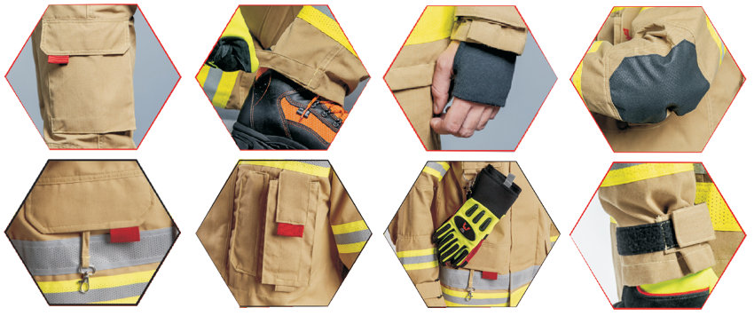 Ubranie specjalne strażackie lekkie FHR-018